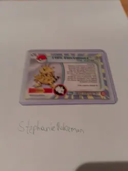 Pokemon 1999 Topps Spanish Electabuzz Blue Logo Pack Fresh Mint - Image 3