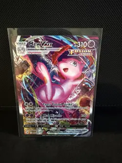 Pokemon TCG Mew Vmax Fusion Strike 269/264 Holo Secret Rare - Image 2