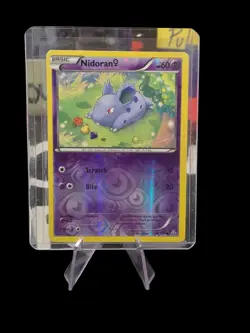 Nidoran (F) 66/160 XY - Primal Clash Reverse Holo Pokemon 2015 Vintage - Image 1