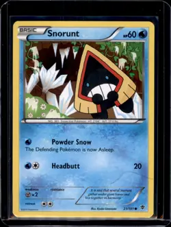 Snorunt Plasma Blast Common Pokemon TCG 21/101 NM+ - Image 1