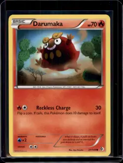 Darumaka Boundaries Crossed Common Pokemon TCG 27/149 NM+ - Image 1