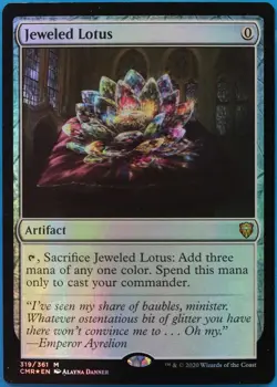 Jeweled Lotus FOIL Commander Legends PLD Mythic Rare CARD (509499) ABUGames - Image 1