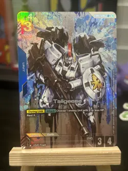 Tallgeese GD02-005 R+ Dual Impact Gundam Card Game Near Mint Holo Foil - Image 3
