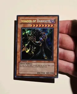 Invader of Darkness IOC-111 Invasion of Chaos 1st Edition Secret Rare LP - Image 3