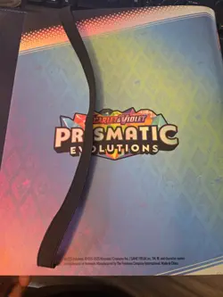 Pokemon TCG Prismatic Evolutions Binder Collection Binder Only 🔥New🔥 - Image 2