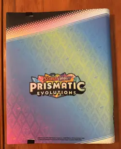 POKEMON PRISMATIC EVOLUTIONS BINDER COLLECTION - BINDER ONLY - Image 2