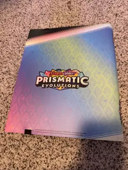 POKEMON PRISMATIC EVOLUTIONS BINDER COLLECTION - BINDER ONLY - Image 2