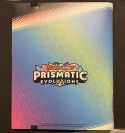 Pokemon TCG Prismatic Evolutions Binder Collection Binder Only 🔥New🔥 - Image 2