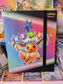 Pokemon TCG Prismatic Evolutions Binder Collection Binder Only - Image 1