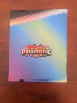 Pokemon Prismatic Evolutions Binder Collection - BINDER ONLY! - Image 2