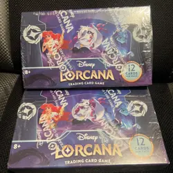 TWO DISNEY LORCANA URSULA'S RETURN BOOSTER BOXES 24 PACKS EACH - Image 1
