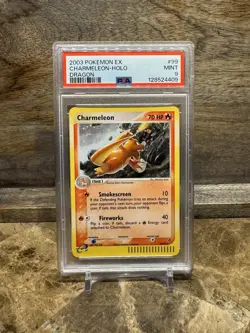 Pokemon TCG Charmeleon EX Dragon 99/97 Holo Secret Rare PSA 9 - Image 1
