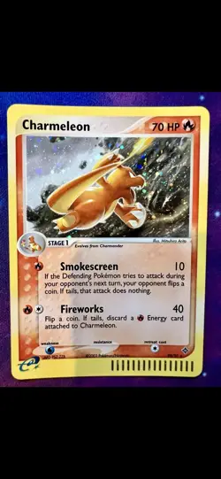Pokemon TCG Charmeleon EX Dragon 99/97 Holo Secret Rare - Image 1