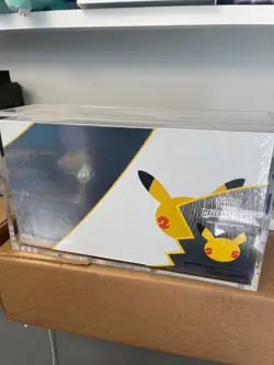 Pokemon TCG: Celebrations Ultra-Premium Collection Box (2021) With Acrylic Case 820650829147 - Image 1