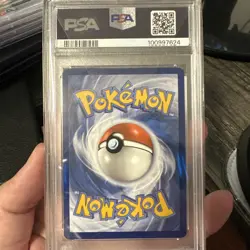 PSA 9 Pokemon 151 English BLASTOISE EX 184/165 ULTRA RARE Full Art - Image 2