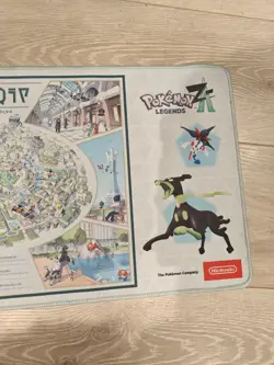 Pokemon Legends Z-A Gamer Mat Playmat Best Buy Preorder Bonus Nintendo Switch ZA - Image 2
