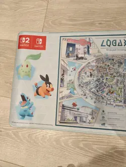 Pokemon Legends Z-A Gamer Mat Playmat Best Buy Preorder Bonus Nintendo Switch ZA - Image 3