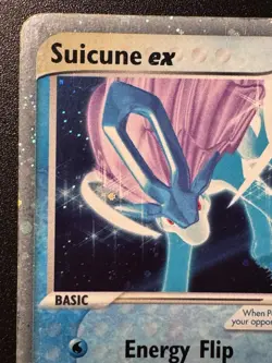 Suicune ex 94/95 EX Team Magma vs Team Aqua Pokemon Card Holo Foil Rare Swirl HP - Image 3