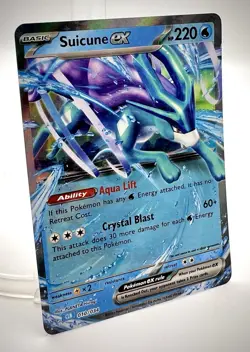 Pokemon TCG - Suicune ex 010/034 CLB Blastoise Deck Double Rare Holo, EN, NM+ - Image 2