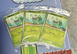 Bulbasaur 001/165 Pokemon TCG Scarlet & Violet 151 Best Buy Stamped Promo Sealed - Image 1