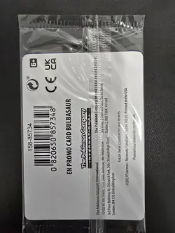 Bulbasaur 001/165 Pokemon TCG Scarlet & Violet 151 Best Buy Stamped Promo Sealed - Image 2