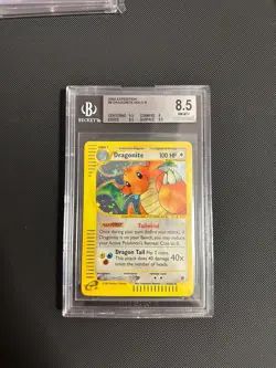 Pokemon BGS 8.5 Dragonite #9 Holo Expedition Base Set 2002 English - Image 1