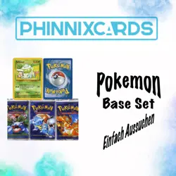 Pokemon Karte aus Base Set Basis Set /102 1. Edition WOTC zum Aussuchen! Lesen! - Image 2