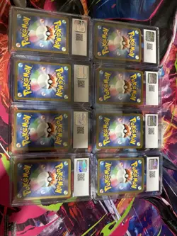 Lot Of 8 CGC Graded Pokemon Cards From SV Shiny treasure. All Grades Are 9-10 - Image 2