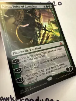 Nissa, Voice of Zendikar Oath of the Gatewatch Foil - Image 2