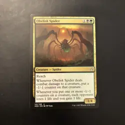 Obelisk Spider 141/199 Hour of Devastation MTG - Image 1