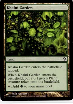 MTG Khalni Garden Worldwake Common #138 - Image 1