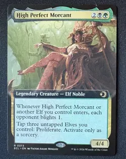 High Perfect Morcant - 373 ECL Extended Art Lorwyn Eclipsed Magic MTG Fresh Pull - Image 1
