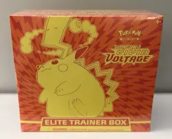 Pokemon TCG Sword & Shield Vivid Voltage Elite Trainer Box ETB Factory Sealed - Image 1