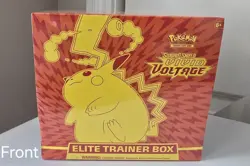 Pokemon TCG Sword & Shield Vivid Voltage Elite Trainer Box ETB (Factory Sealed) - Image 1