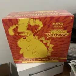 Pokemon TCG Sword & Shield Vivid Voltage Elite Trainer Box ETB Factory Sealed - Image 1