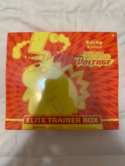 Pokemon TCG Sword and Shield Vivid Voltage Elite Trainer Box ETB Factory Sealed - Image 1
