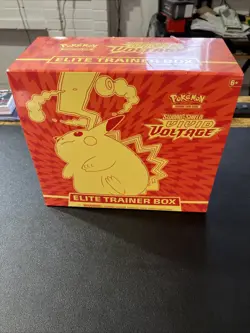 Pokemon TCG Sword & Shield Vivid Voltage Elite Trainer Box ETB Factory Sealed - Image 1