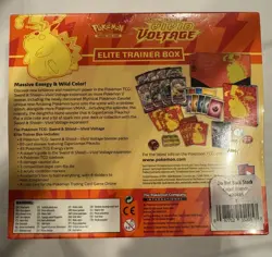 POKEMON TCG SWORD & SHIELD VIVID VOLTAGE FACTORY SEALED ELITE TRAINER BOX ETB - Image 2