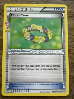 Floral Crown RC26/RC32 Generations Pokemon Card NM - Image 1