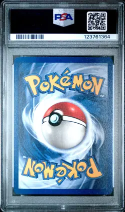 1999 POKEMON FOSSIL 1ST ED #56 TENTACOOL PSA 9 - Image 2