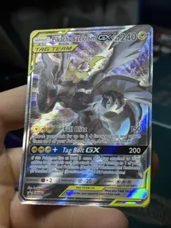 #2 Pikachu & Zekrom GX SM168 Black Star Promo 2019 Tag Team Pokemon Card TCG - Image 4
