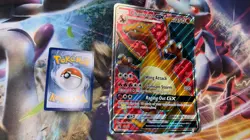 Pokemon Charizard GX SM60 Promo Jumbo Oversized Full Art Holo tcg - Image 2