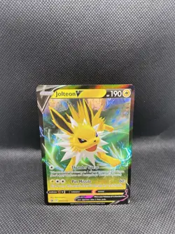 Jolteon V SWSH151 Black Star Promo Pokemon English Sword&Shield 2021 - Image 1