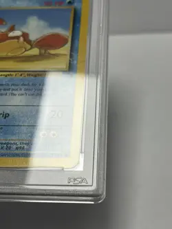 1999 Pokemon Fossil Krabby # 51/62 1st Edition PSA 8 - Image 3