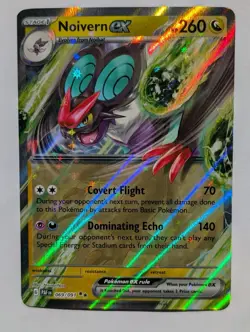 Noivern ex 069/091 Sv - Pokemon Paldean Fates - Lightly Played Holo Ultra Rare - Image 1