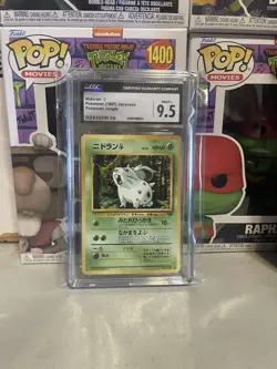 Nidoran Pokemon 1997 Japanese, Pokemon Jungle cgc 9.5 mint+ no.029 - Image 1