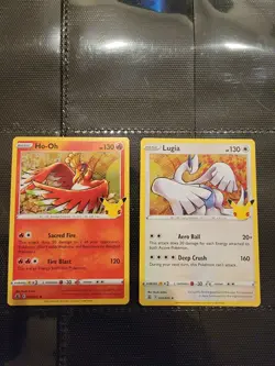 Pokemon Celebrations Ho Oh 001/Lugia 022 Set NM - Image 1