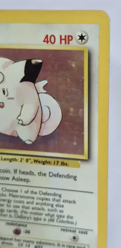 Clefairy 5/102 - Base Set Holo - Vintage Pokemon TCG WOTC - Image 2