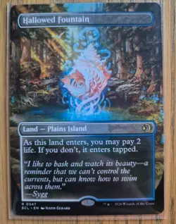 Hallowed Fountain (Borderless) Lorwyn Eclipsed Regular - Image 1