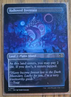 Hallowed Fountain (Borderless) Lorwyn Eclipsed Regular - Image 2